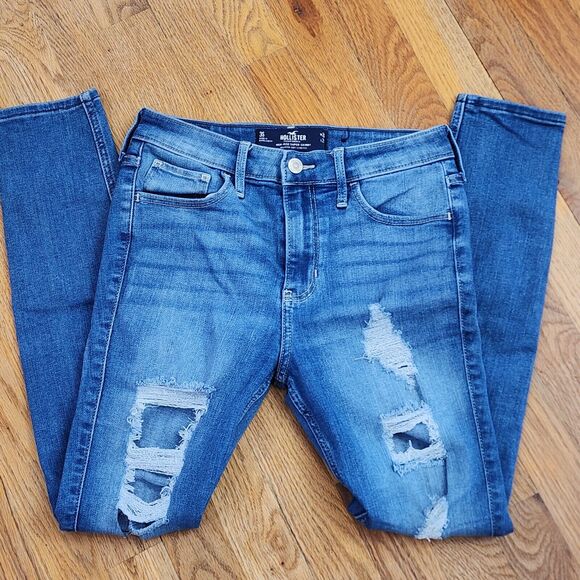 Hollister Denim - Hollister 3 Short High Rise Super Skinny Women's Jeans